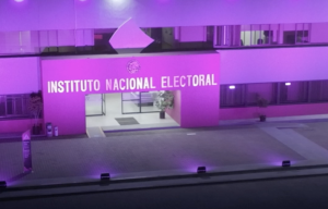 Fachada del Edificio A del INE